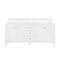 James Martin Vanities Palisades 72in Double Vanity Cabinet, Bright White 527-V72-BW - alternate 1